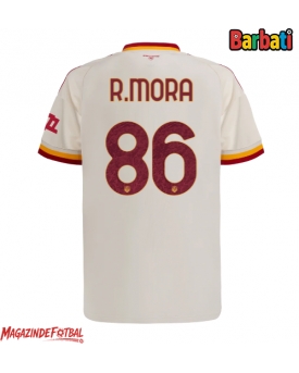 AS Roma Rodrigo Mora #86 Tricou Fotbal Replică 2026-27 Barbati Deplasare AS Roma Rodrigo Mora #86 Tricou Fotbal Replică 2026-27 Barbati Deplasare